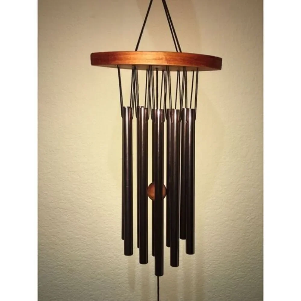 wind‎ chime harmony owl Wood Metal
